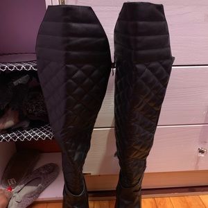 Black Over the Knee Boots